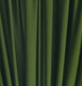 Draperie din catifea de culoare verde kaki