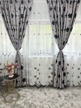 Set perdea+draperie blackout